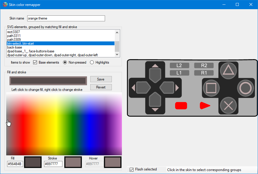 Skin color remapping engine